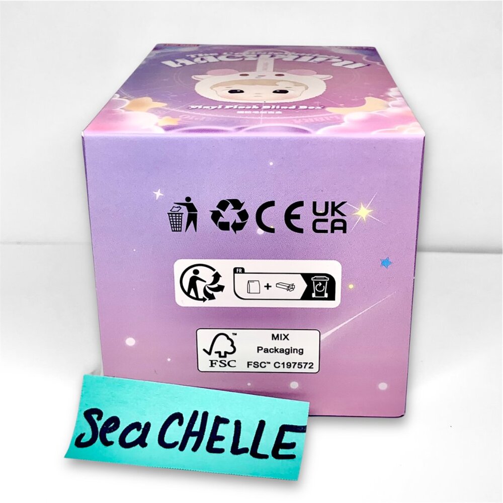 POP MART—Virgo 'Hacipupu' Constellation Series Vinyl Plush—Open Box / Sealed Bag - Picture 7 of 9